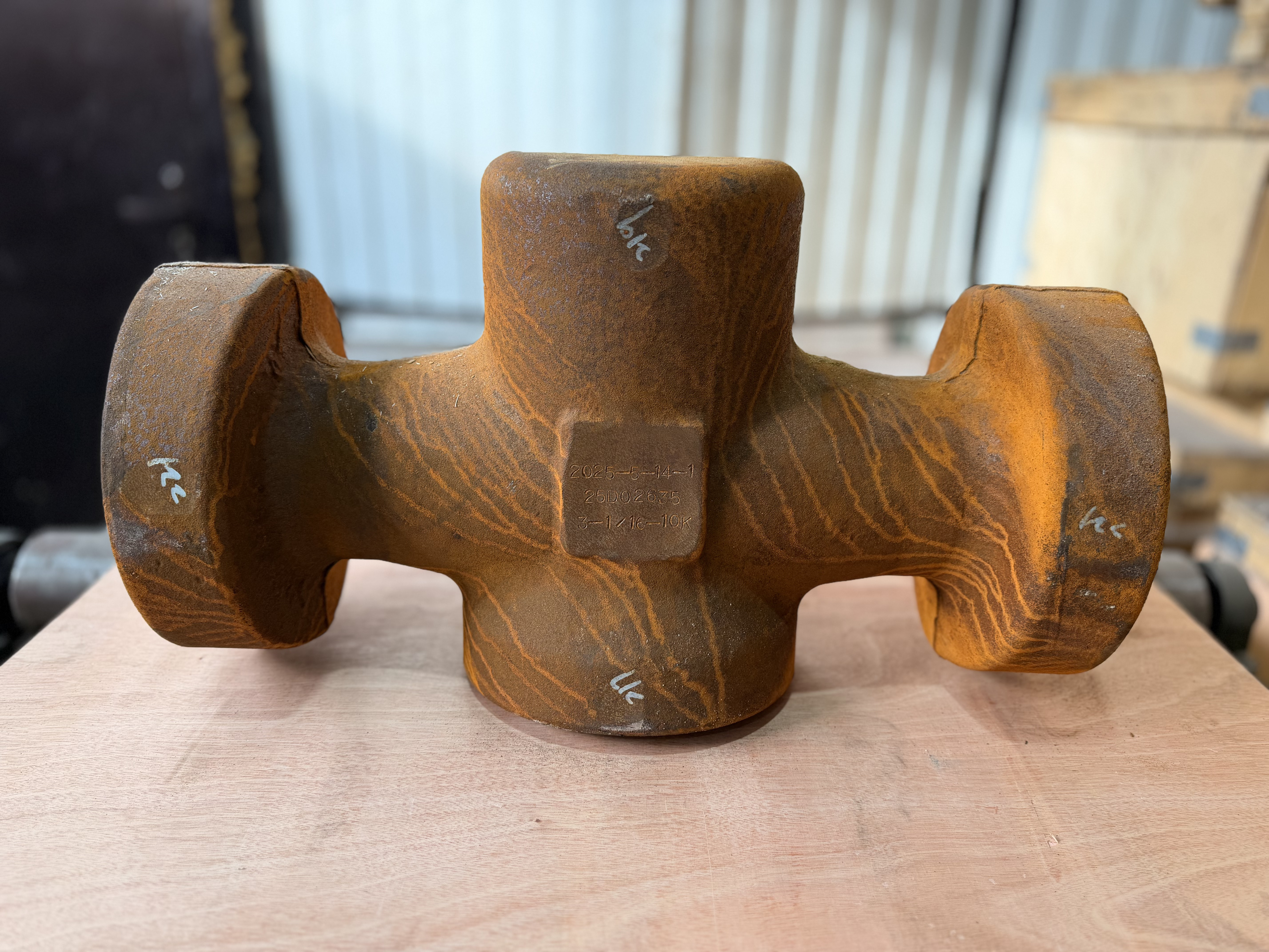 Сталь 30ХМА корпус 80х210 мм